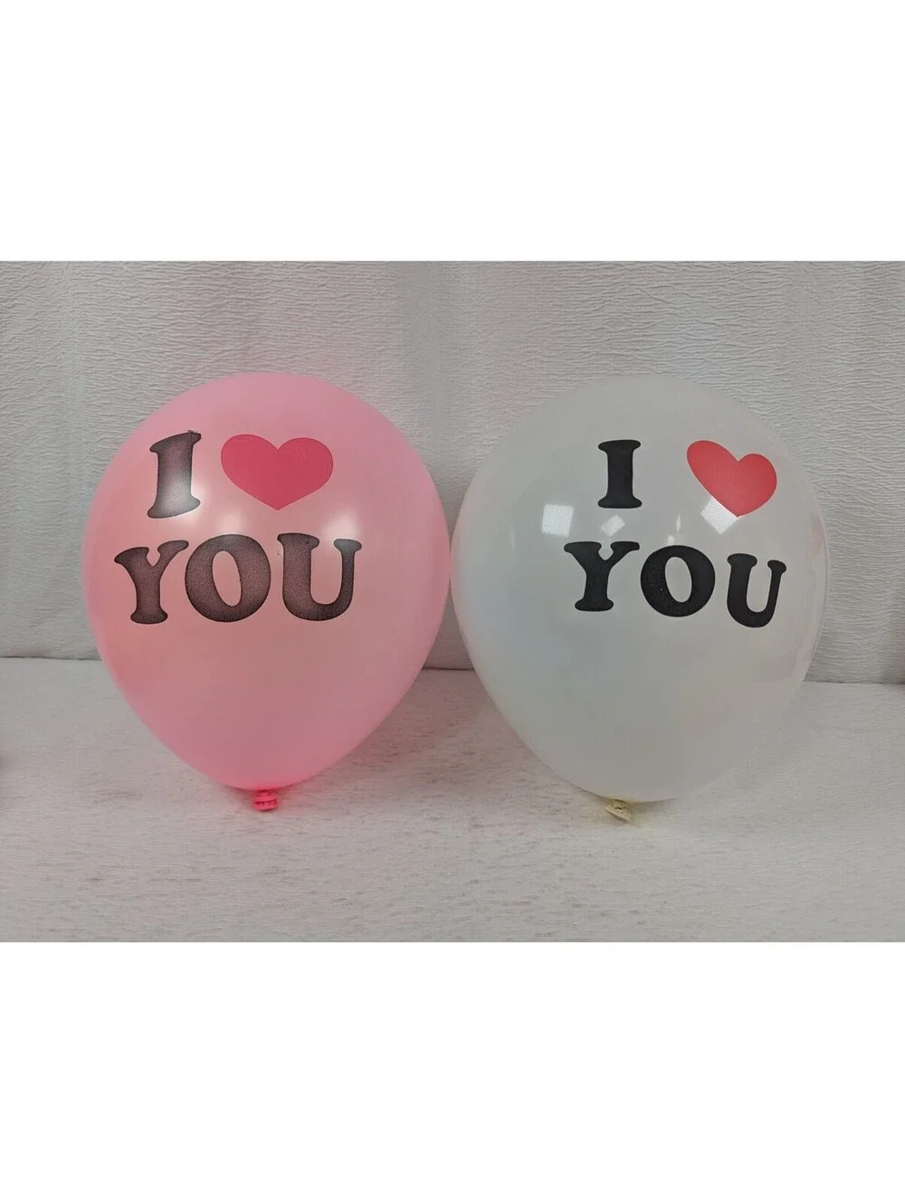 12 inch - Latex Balloons - Pink / White - Party Helium Balloons - 120 Pack